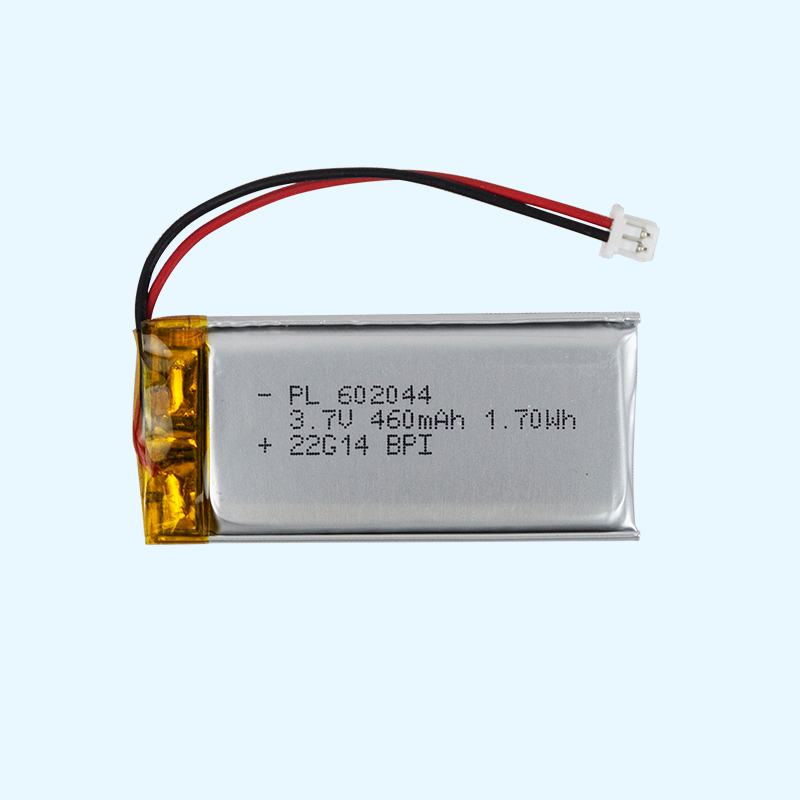 PL602044 470mah 3.7V可充電鋰電池 行車記錄儀監(jiān)控攝像頭鋰電池