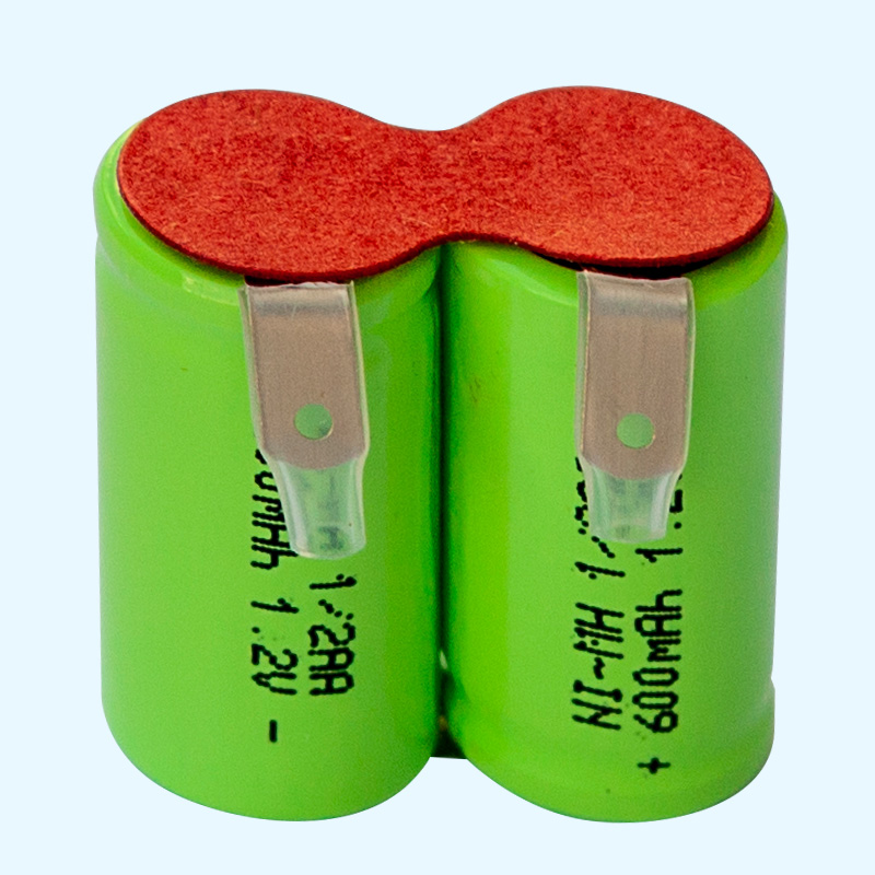 須刀充電電池，1/2AA600mAh*2鎳氫電池組,安全,循環(huán)壽命長,低內(nèi)阻,大電流,小體積