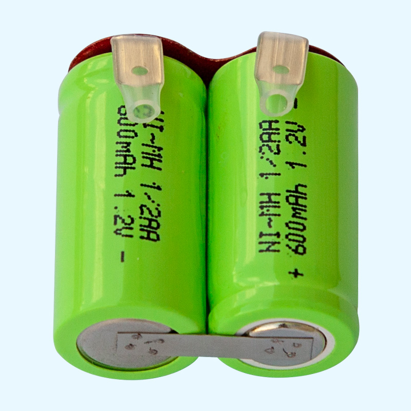 須刀充電電池，1/2AA600mAh*2鎳氫電池組,安全,循環(huán)壽命長(zhǎng),低內(nèi)阻,大電流,小體積