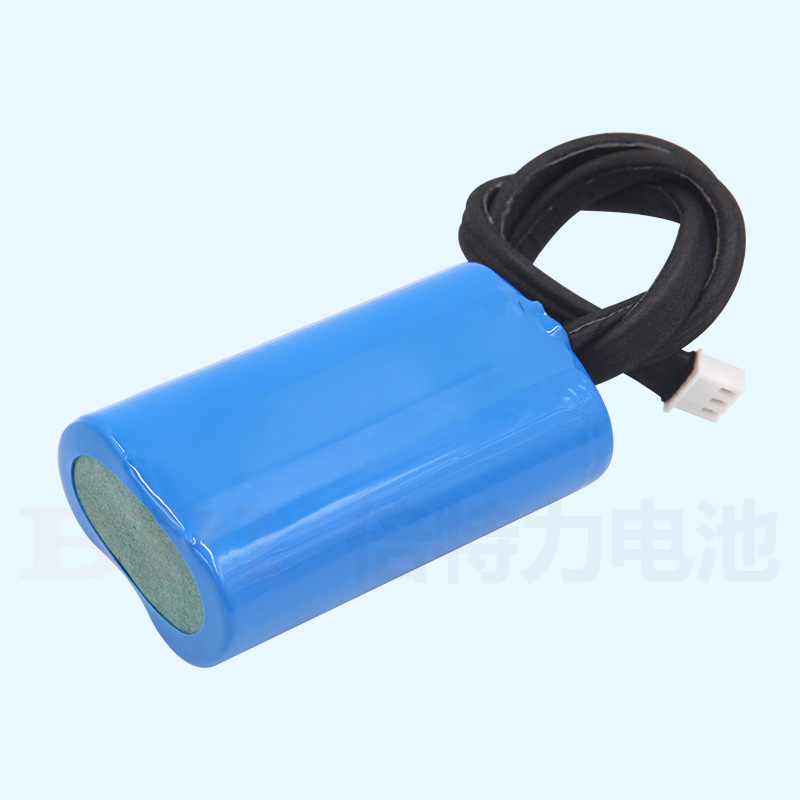 測(cè)繪儀鋰電池18650-2S/2200mAh，18650圓柱電池應(yīng)用于智能鎖太陽(yáng)能路燈